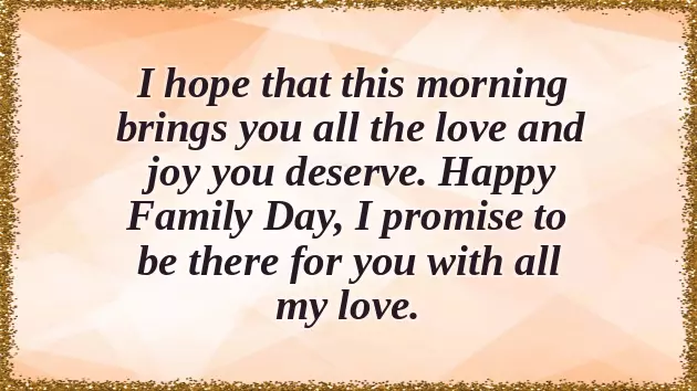 Wishes For Family Day Wishes For Family Day