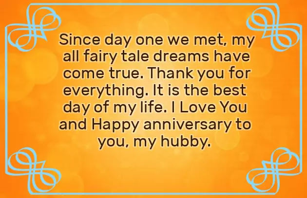 Husband Ko Marriage Anniversary Wishes