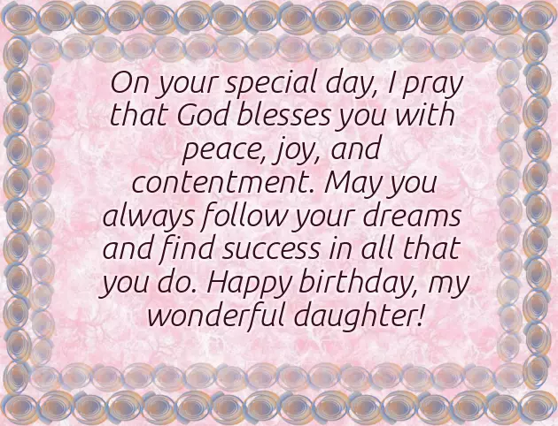 Birthday Wish For Little Girl