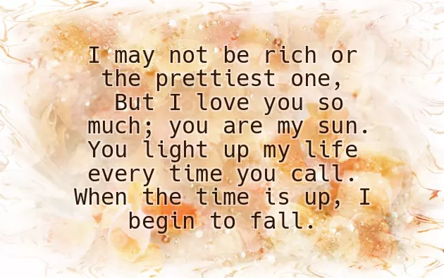 My Love For You Poems For Her