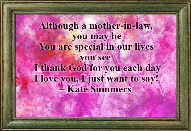 Birthday Poem For Mother In Law Birthday Poem For Mother In Law