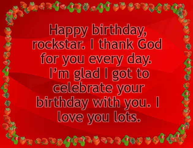 Happy Birthday Wishes For My Man