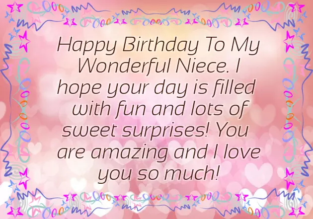 Special Niece Birthday