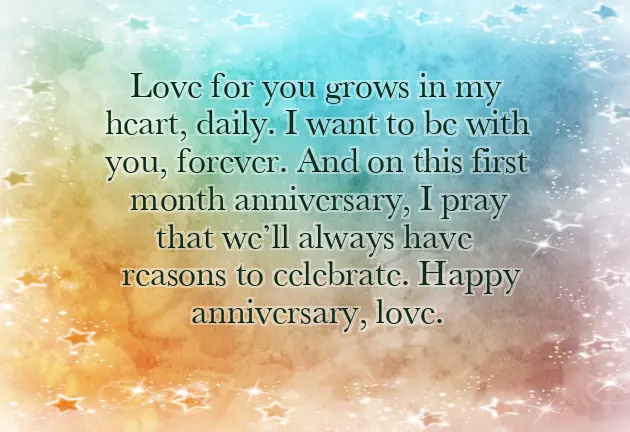 One Month Anniversary Quotes For Husband One Month Anniversary Quotes For Husband