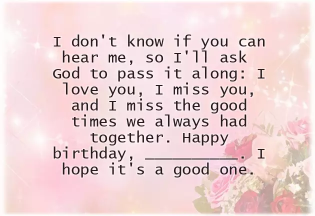 Wishing Your Mother A Happy Birthday