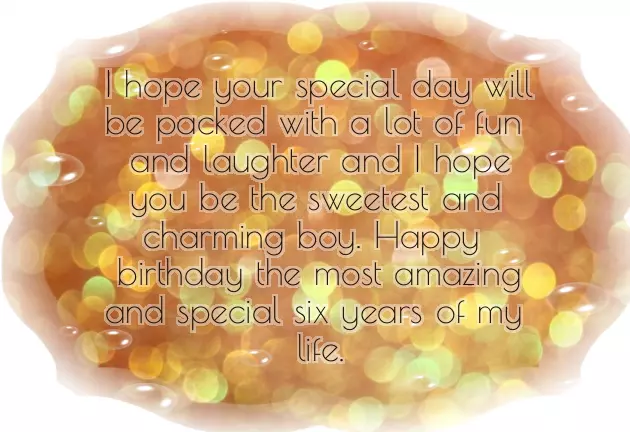 Happy Birthday Wishes To 6 Year Old Boy Happy Birthday Wishes To 6 Year Old Boy
