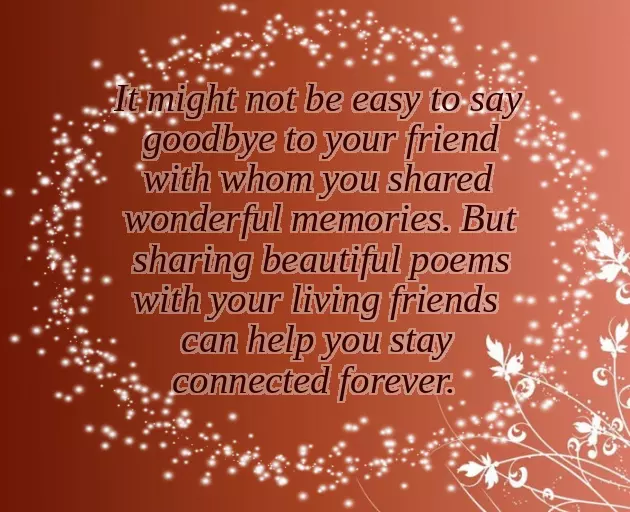 Cute Poems For Friends