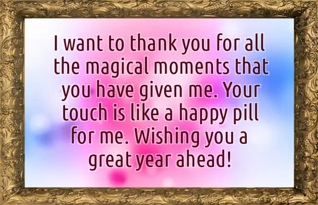 Happy New Year Wishes For Her