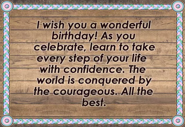 Birthday Wishes For Young Birthday Wishes For Young