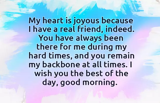 Good Morning Message To A Wonderful Friend
