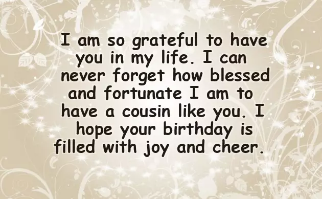 Birthday Wishes To Cousin Female Birthday Wishes To Cousin Female