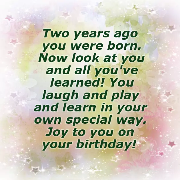 2Nd Happy Birthday Wishes For Baby Boy