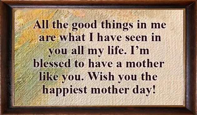 Happy Mothers Day Greetings To My Mother