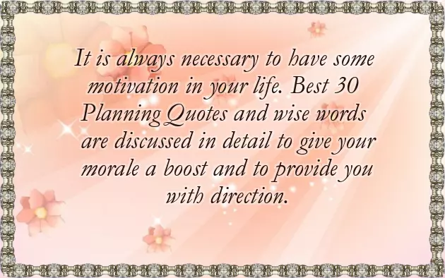 Quotes About Planning Quotes About Planning