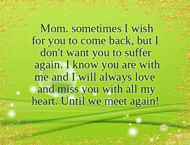 Happy Mothers Day In Heaven Greetings