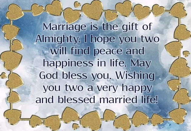Congratulations Sayings For Wedding