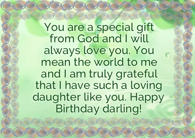 Latest Birthday Wishes For Daughter