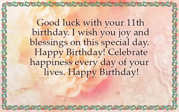 Happy 11Th Birthday Wishes To My Son Happy 11Th Birthday Wishes To My Son