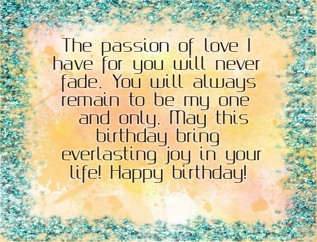 Birthday Message To Your Girlfriend