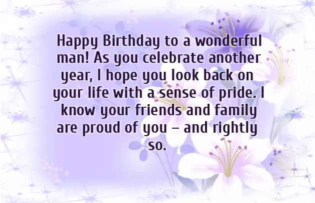 Birthday For Guy Friend