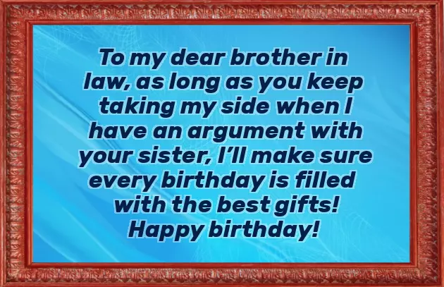 Congratulations To Brother