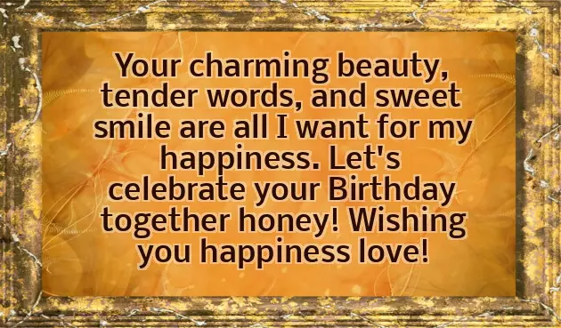 Happy Birthday Message For Girlfriend