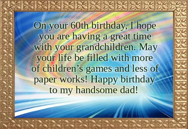 Birthday Wishes For Father From Family