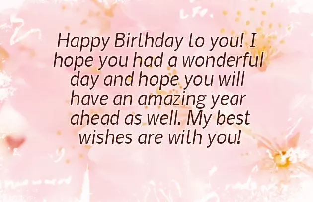 Best Wishes To You Best Wishes To You