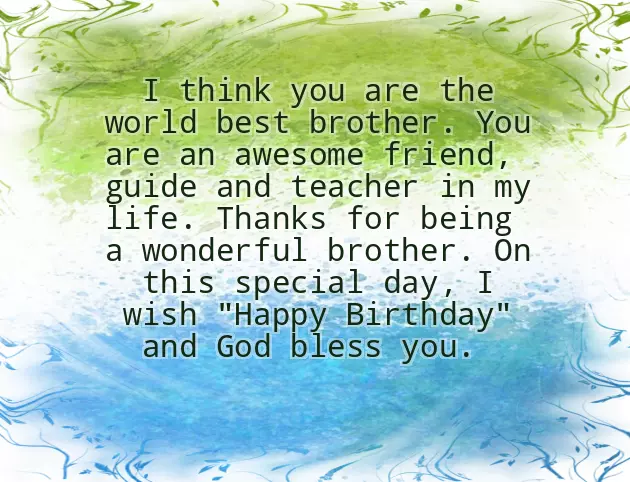 Happy Birthday Bhai Gif