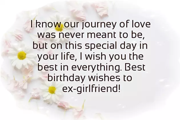 Birthday Wishes For Your Ex Girlfriend Birthday Wishes For Your Ex Girlfriend