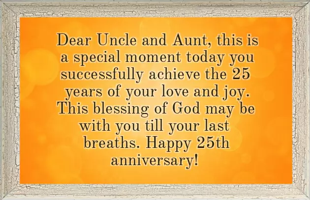 Happy 25Th Anniversary Parents