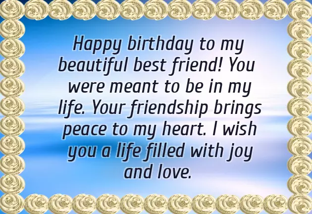 Female Best Friend Birthday Quotes