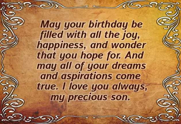 19Th Birthday Wishes For Son
