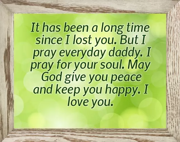 Happy Fathers Day Message To My Father In Heaven