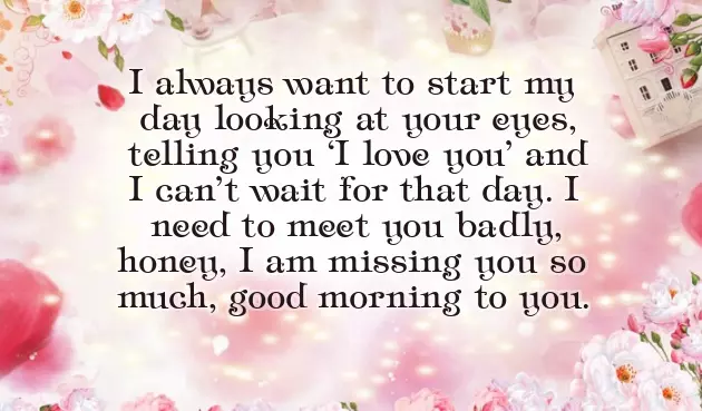 Good Morning Messages Long Distance