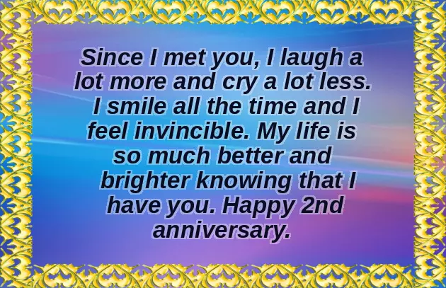 2 Years Anniversary Wishes 2 Years Anniversary Wishes