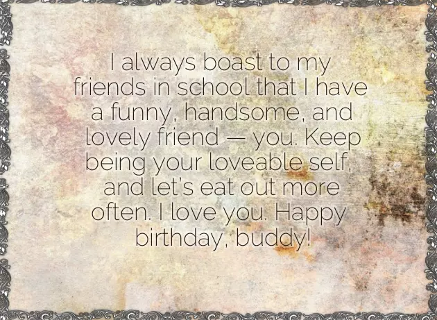 Happy Birthday Wish For Boy