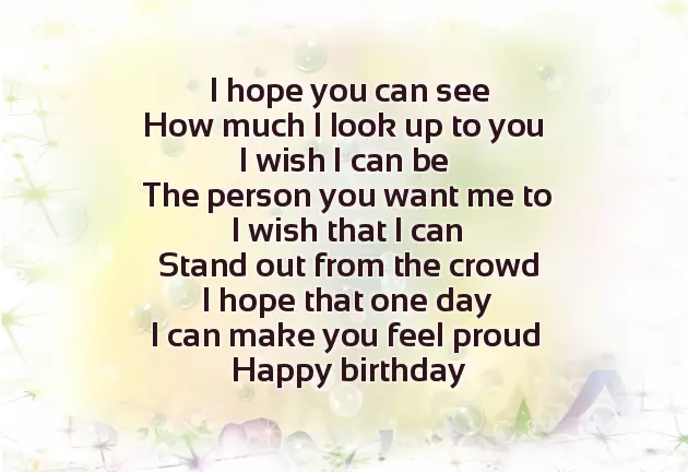 Simple Birthday Wishes For Father Simple Birthday Wishes For Father