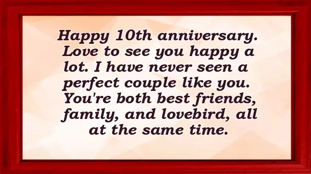 Happy 10Th Marriage Anniversary