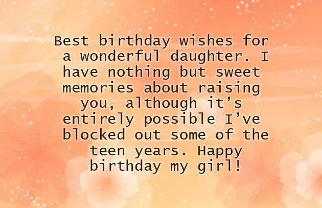 Daughter Birthday Wishes For Father Daughter Birthday Wishes For Father