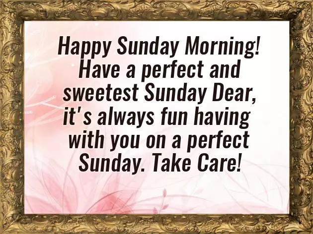 Sunday Blessings And Greetings