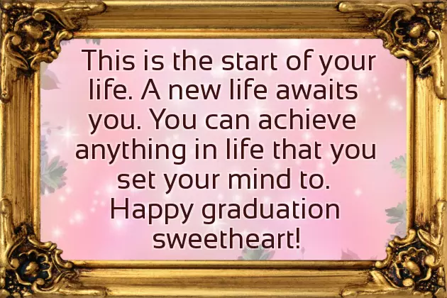 Religious Graduation Message