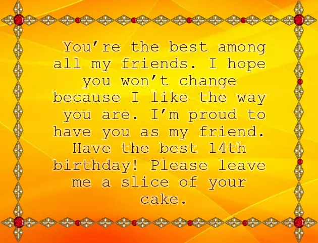 14Th Birthday Quotes For Son