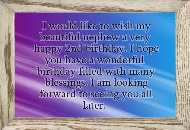 Happy Birthday Nephew Kid