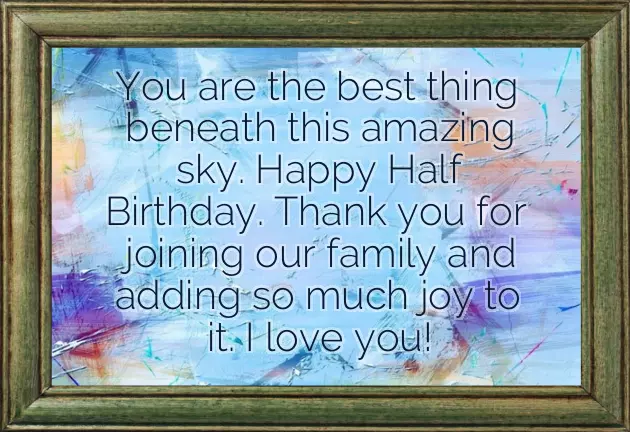 6 Month Baby Six Months Birthday Wishes 6 Month Baby Six Months Birthday Wishes