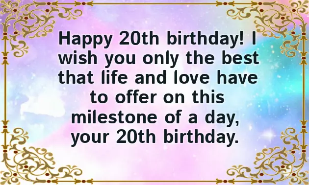 Happy 20Th Birthday To Me Happy 20Th Birthday To Me