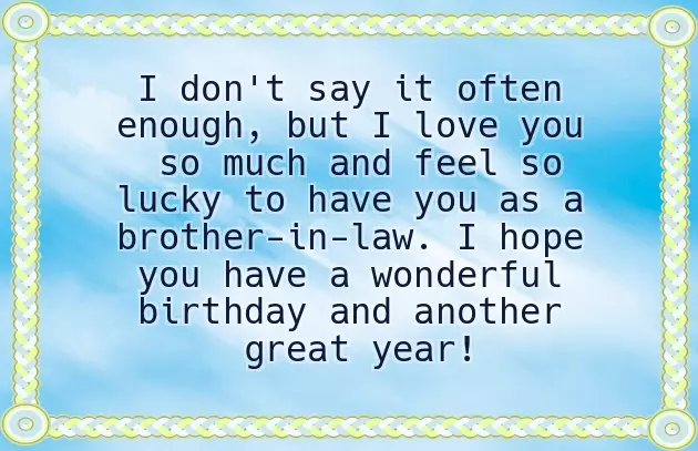 Birthday Wishes To Younger Brother In Law Birthday Wishes To Younger Brother In Law