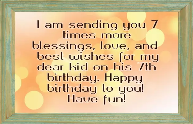 Birthday Wishes Quotes For Kids