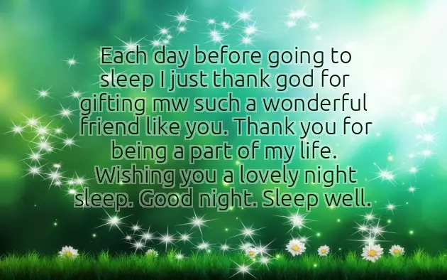 Good Night To My Lovely Friend Good Night To My Lovely Friend