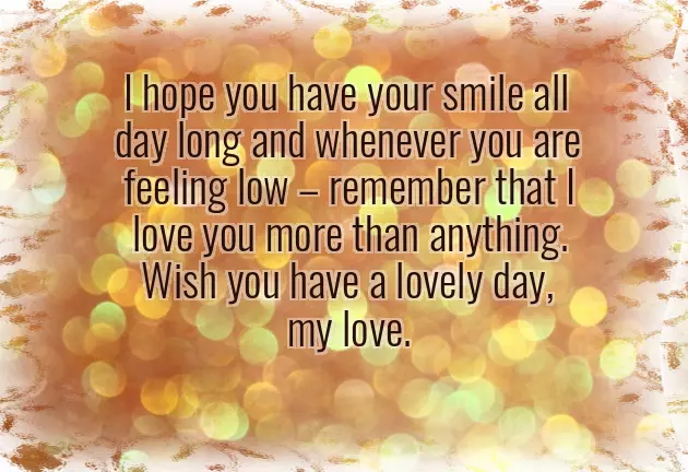 May You Have A Blessed Day